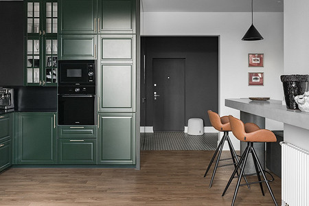 Такой современной классики вы еще не видели: квартира 54 кв. м в Екатеринбурге