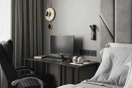 Рабочая зона у окна: советы по обустройству и идеи для разных комнат (89 фото)