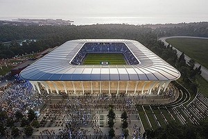 Посреди леса в Дании построят стадион по проекту бюро Захи Хадид