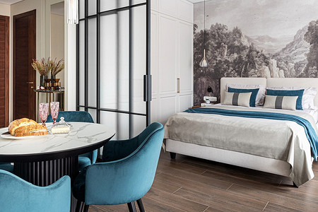 Кухня-гостиная, спальня и гардеробная-спортзал: квартира 52 кв. м, из которой выжали максимум