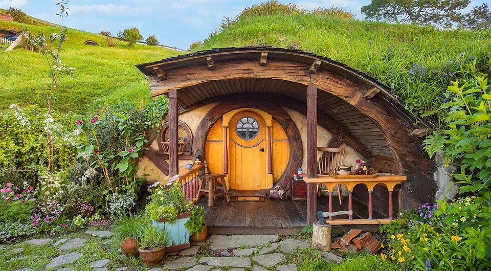В Новой Зеландии впервые можно арендовать оригинальный дом хоббита из .
