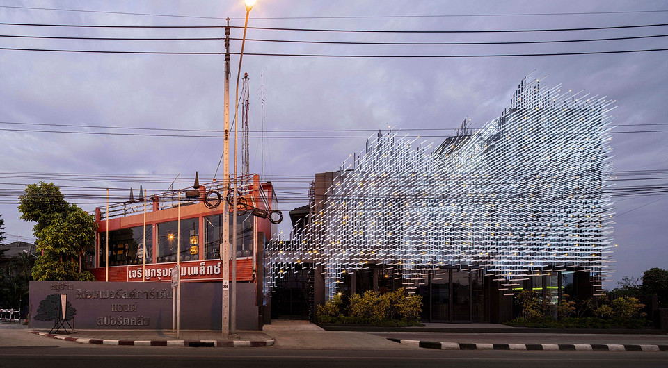 Светящийся музей: оригинальное здание построили в Таиланде