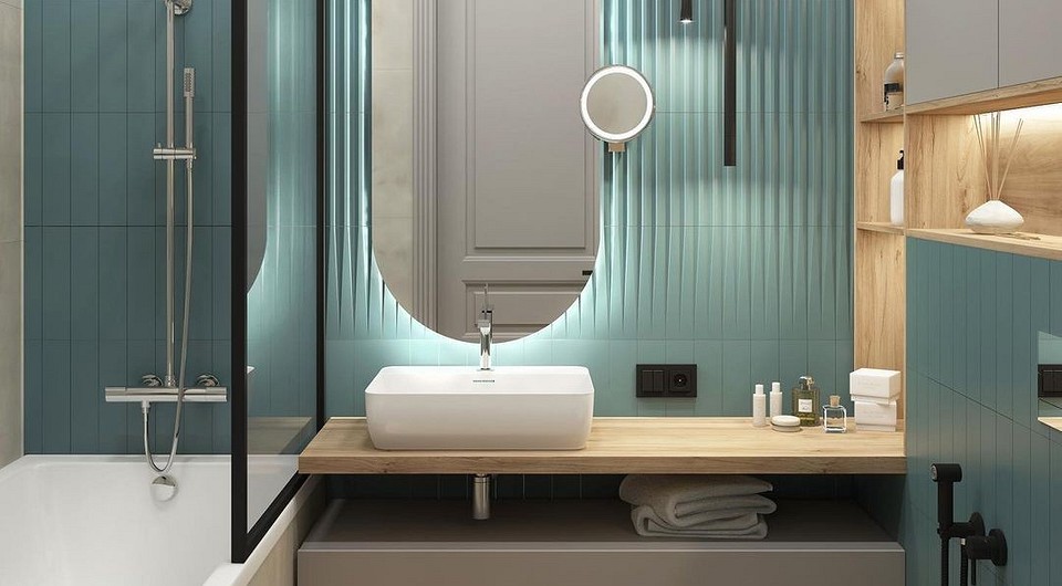 6 маленьких cанузлов, где отказались от белой плитки (и это выглядит круто)