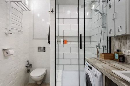 Дизайн ванной в хрущевке: 5 реальных примеров и 100 фото для вдохновения