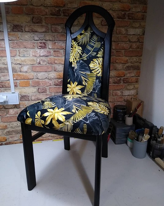 7 красивых способов покрасить старый стул