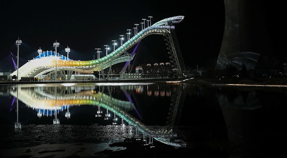 Трамплин для биг-эйра: показываем, как выглядит одна из новых площадок Олимпийских игр 2022 года