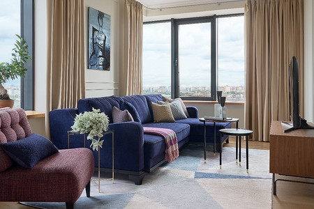 Элегантно и уютно: квартира для музыканта Большого театра