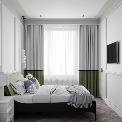 Интерьер ночных штор — практичное решение в каждой спальне