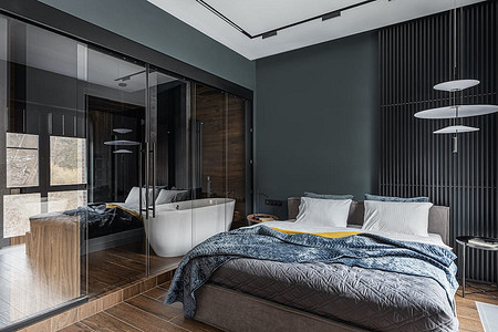 Интерьер, как в отеле: квартира 44 кв. м с маленьким домашним спа