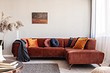 Красный диван в интерьере: лучшие оттенки, советы по выбору и 100 фотопримеров