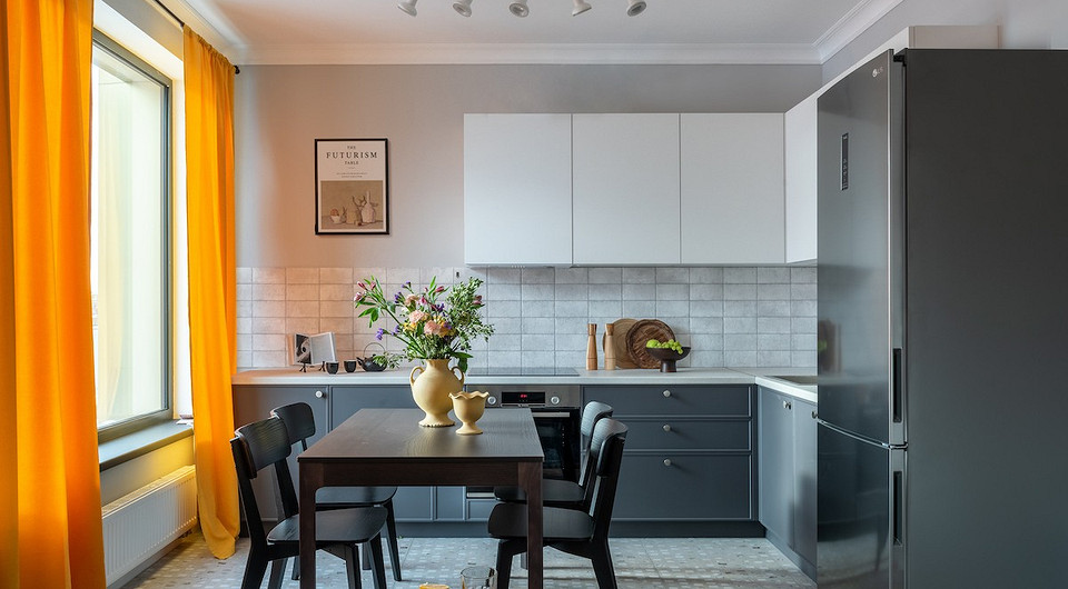 Как на 44 кв. м уместить все: яркая и функциональная квартира для молодой пары