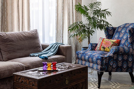 Уютный интерьер восточными нотками: дом 172 кв. м под Челябинском