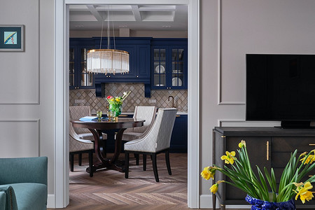 Как оформить интерьер в стиле американская классика в небольшой квартире: реальный пример