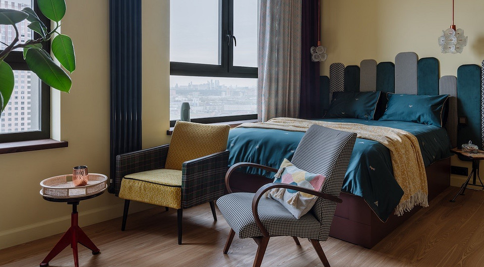 Вы удивитесь: маленькая студия 28 кв. м, где винтаж сочетали с ИКЕА и отказались от белого цвета