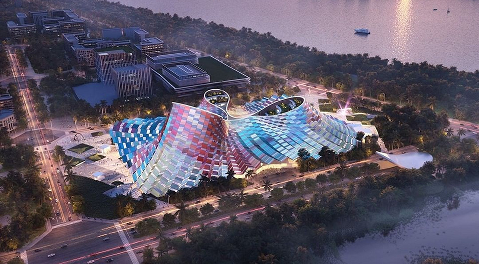 В Китае построят Центр исполнительских искусств в виде вулкана