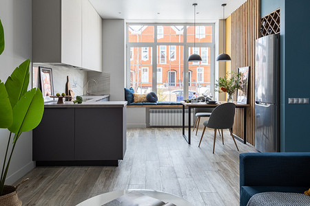 Стильный интерьер таунхауса площадью 100 кв. м, в котором вы найдете вдохновение