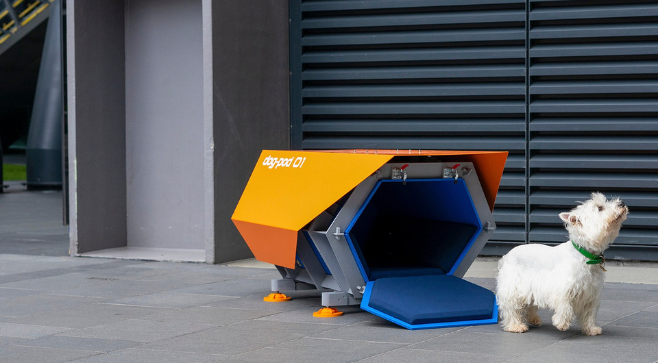 Архитекторы разработали будку для собак в стиле «Звездных войн»