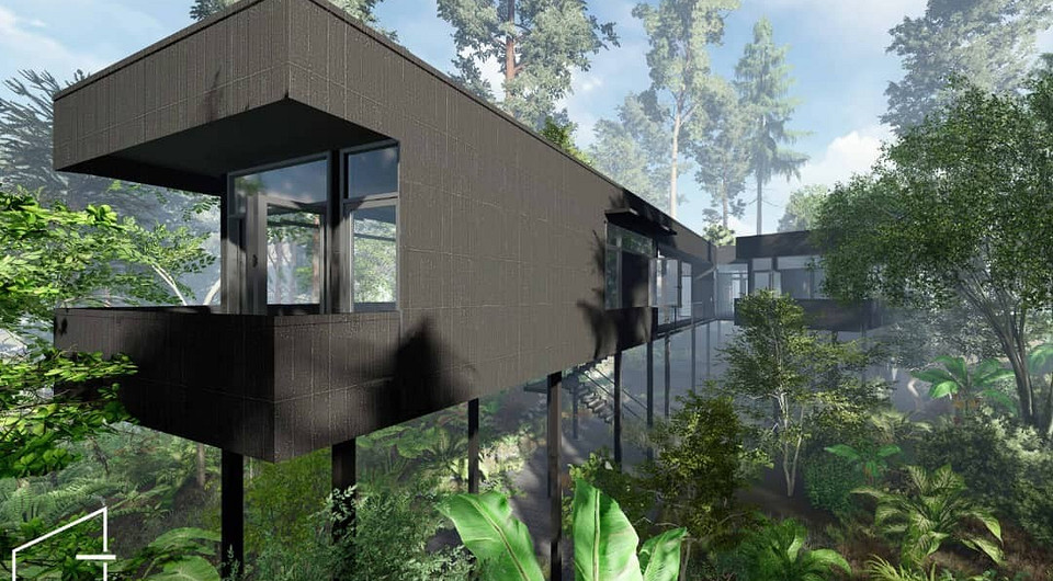 На Шри-Ланке построят мини-отель на «ножках» — в нем не будет рабочего персонала На Шри-Ланке построят мини-отель на «ножках» — в нем не будет рабочего персонала