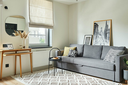 Студия мечты: маленькая квартира 29 кв. м для графического дизайнера и блогера