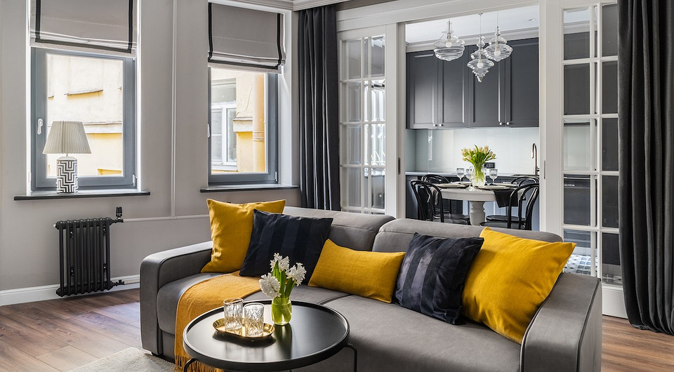 Атмосфера города: двухкомнатная квартира в доме 1830-х в Санкт-Петербурге