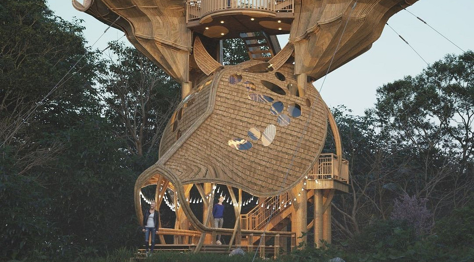 Дизайнер показал проект смотровой площадки в виде головы лося