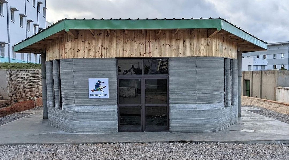 В Мадагаскаре напечатали на 3D-принтере учебную аудиторию для школы