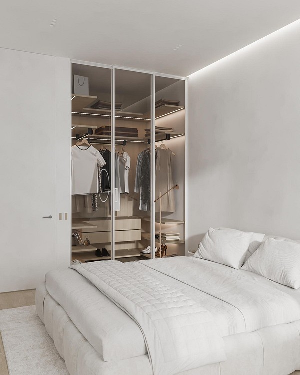 Дизайн маленькой спальни: 84 фото с идеями интерьеров