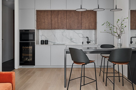 Как в однушке обустроили 6 функциональных зон: реальный пример квартиры 48 кв. м