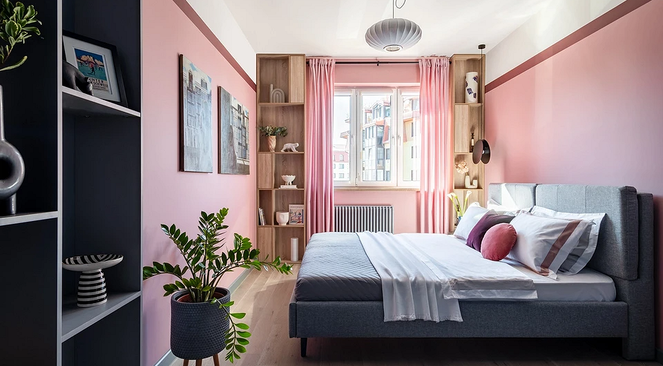 Это необычно: 5 маленьких квартир, где использовали яркие цвета