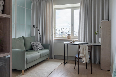 Как сделали из однушки двушку: красивая квартира 47 кв. м в Санкт-Петербурге