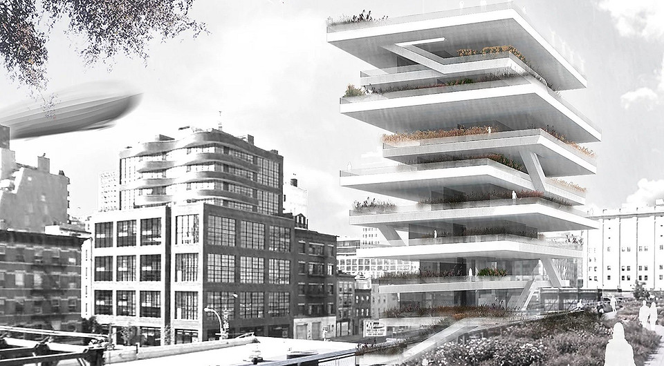 Архитекторы показали концепцию городских ферм в многоэтажных домах