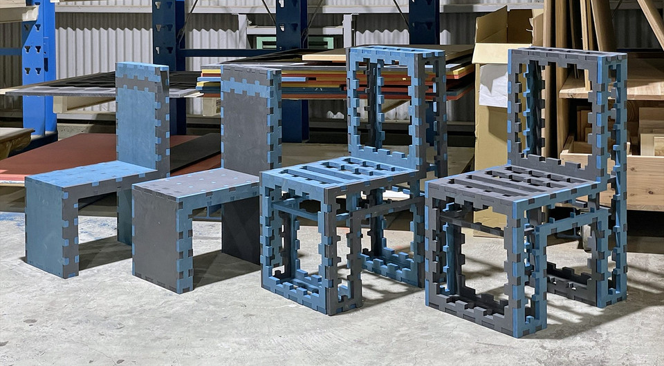 Японские архитекторы показали концепцию стульев-трансформеров