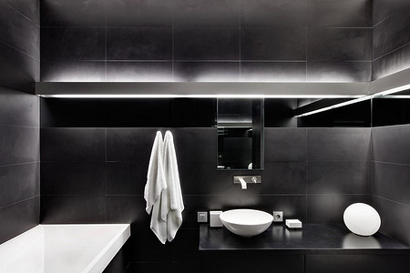 Черная ванная: особенности оформления и 83 стильных фотопримера