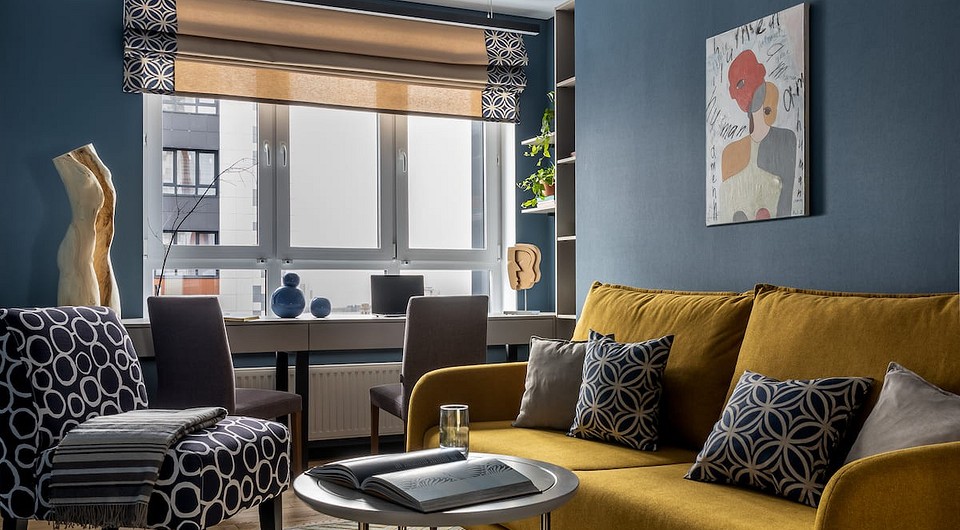 Вау-интерьер для молодой семьи: яркие цвета, удобная планировка и красивый декор