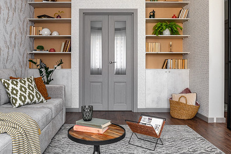 Стильные обои и умиротворяющая гамма: квартира 79 кв. м для зрелой семейной пары