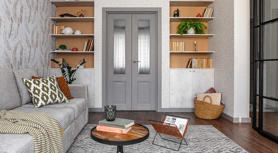 Стильные обои и умиротворяющая гамма: квартира 79 кв. м для зрелой семейной пары