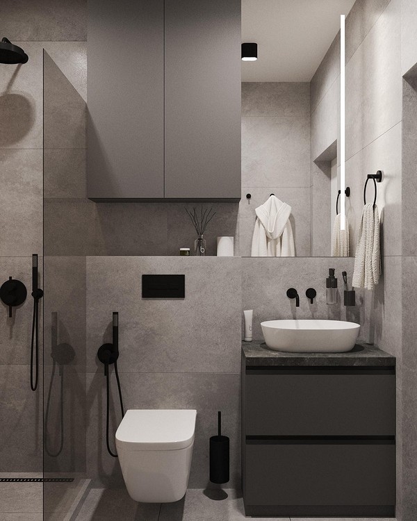 Отделка ванной комнаты плиткой дизайн