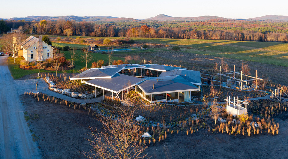 В США построили жилой дом, напоминающий большой цветок