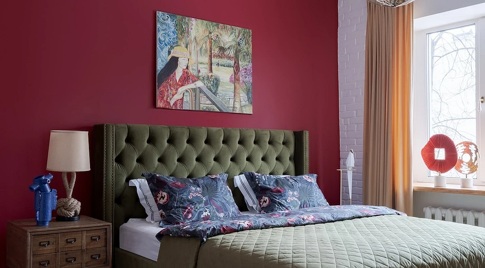 5 красивых цветных интерьеров, которые захочется повторить