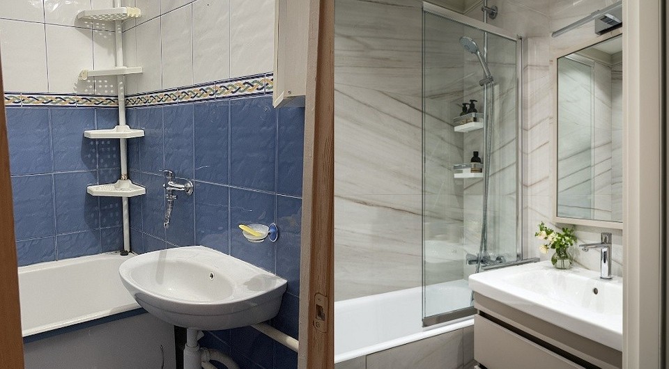 До и после: 5 крутых ванных и санузлов, которые преобразили дизайнеры