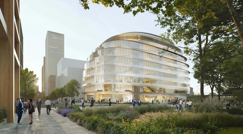 Архитекторы представили проект овальной штаб-квартиры в США