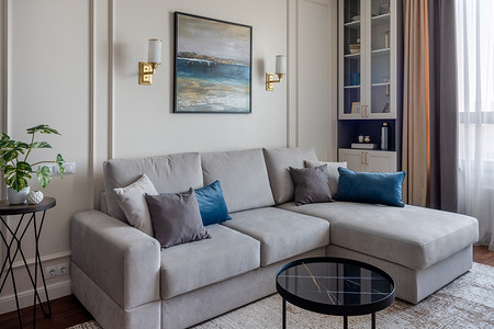 Маленькая площадь и стиль американской классики: как дизайнер оформила квартиру в Москве