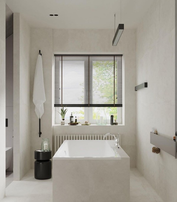 Ванная комната с окном: 15 примеров в частном доме и квартире