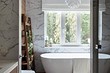 Окно в ванной комнате: стильные варианты декора и 72 фото интерьеров, которые вдохновляют