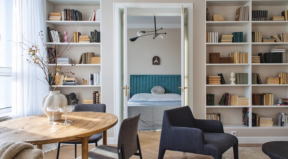 Как создать нескучный бежевый интерьер? Пример квартиры 60 кв. м от дизайнера