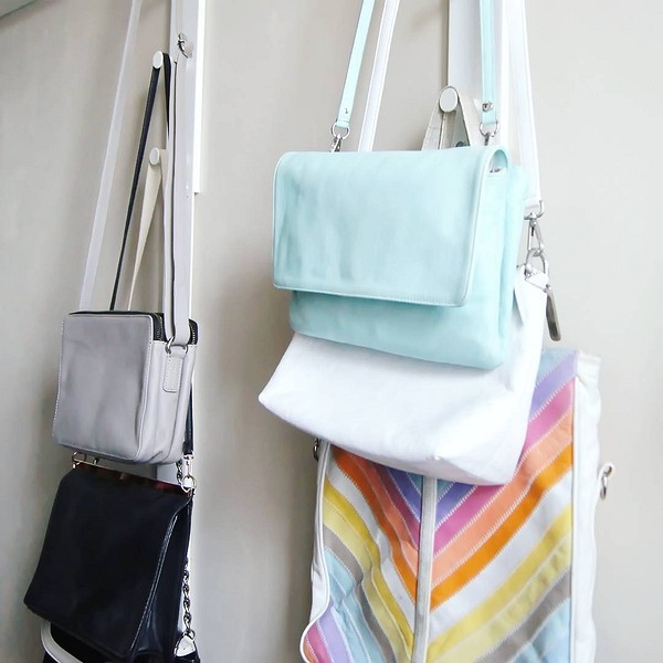 9 классных идей для хранения сумок, которые сэкономят место в квартире идоме