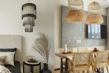 «Средиземноморская вилла» в квартире 68 кв. м: красивая отделка и расслабленный интерьер