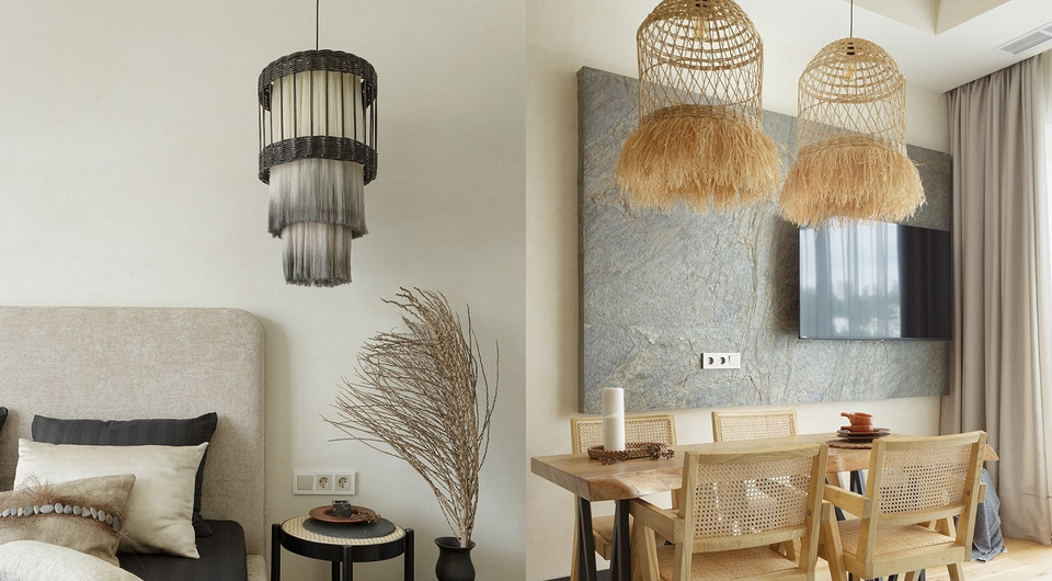 «Средиземноморская вилла» в квартире 68 кв. м: красивая отделка и расслабленный интерьер