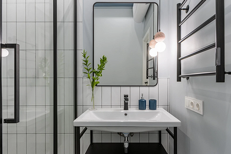 Плитка в маленькую ванную: советы по выбору, варианты дизайна и 105 фото