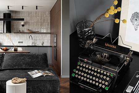 Улучшили планировку и создали крутой интерьер для молодой пары: квартира в Казани 